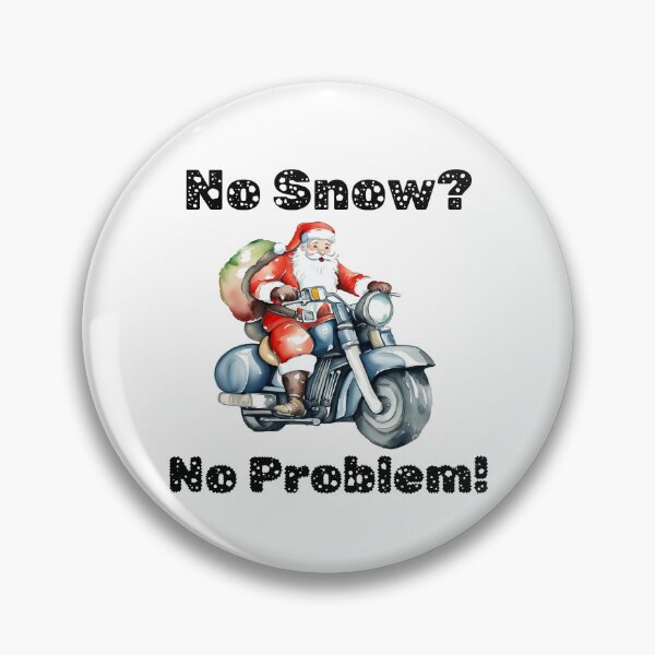 Item preview, Biking Santa - No Snow No Problem designed and sold by ColorfulVertigo.