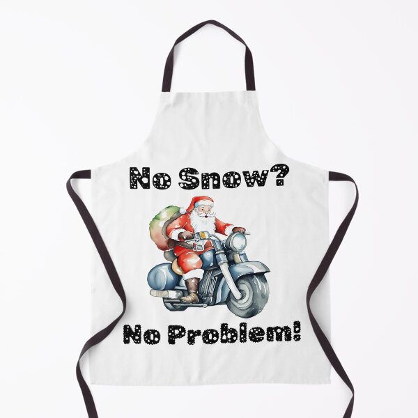 Item preview, Biking Santa - No Snow No Problem designed and sold by ColorfulVertigo.