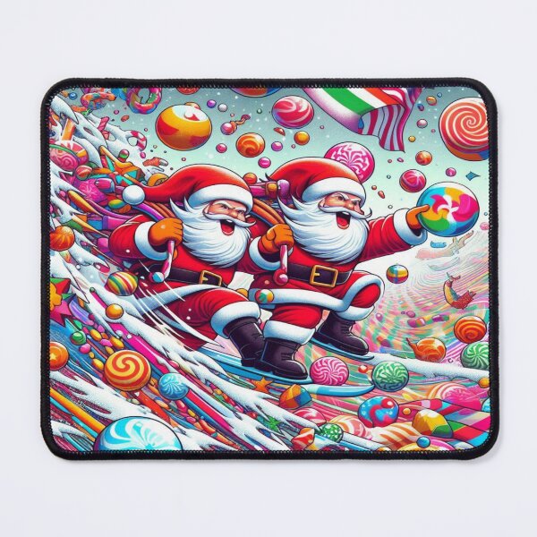 Item preview, Santa’s Flying Parade of Joy – Perfect Holiday Gift,Cadeau de vacances, Regalo de vacaciones, Festtagsgeschenk designed and sold by Imaginarium of Chaos falcon88 .