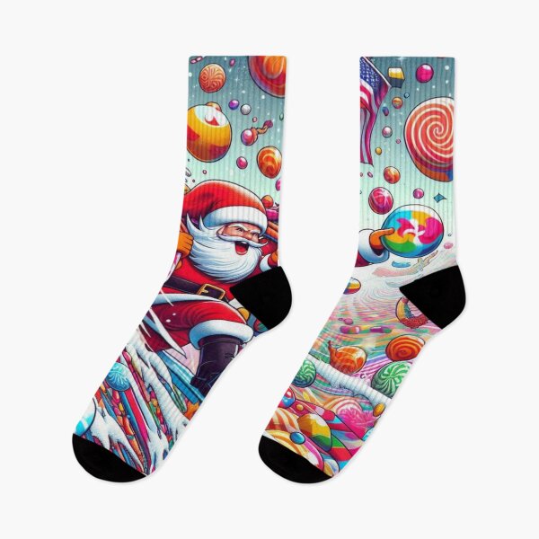 Item preview, Santa’s Flying Parade of Joy – Perfect Holiday Gift,Cadeau de vacances, Regalo de vacaciones, Festtagsgeschenk designed and sold by Imaginarium of Chaos falcon88 .