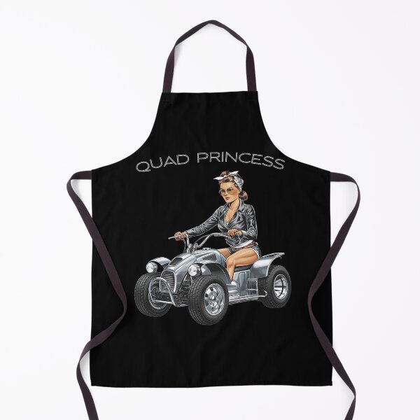 Item preview, Quad Princess - The perfect gift for adventurous women who love quads and off-road thrills! designed and sold by ZyziowskyArt.