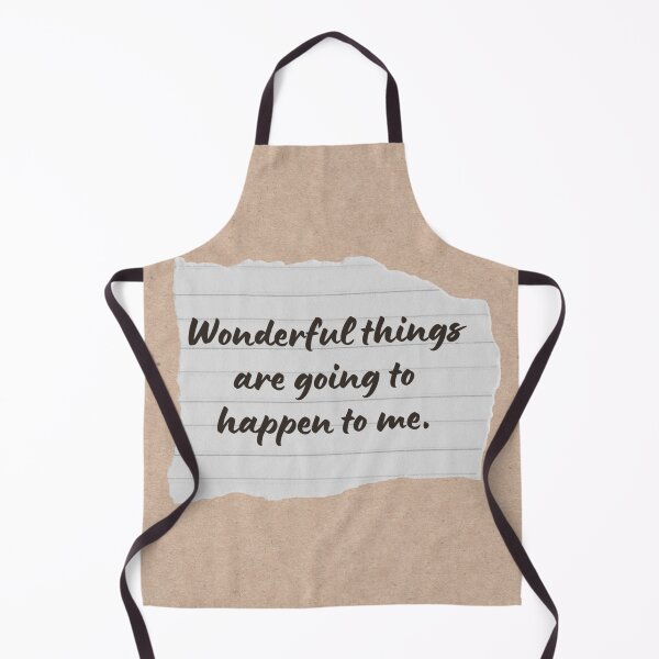 Item preview, Wonderful things are going to happen to me. designed and sold by Univers Gifts.