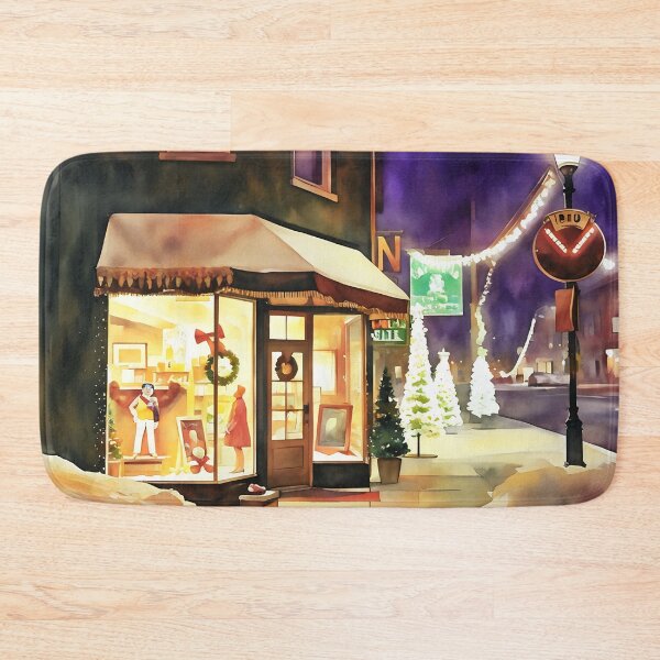 Item preview, A Night on Main Street designed and sold by RCWatercolours.