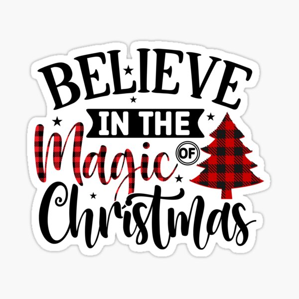 Item preview, Believe in the Magic of Christmas Apparel and Home Decor designed and sold by Compass and a Camera.