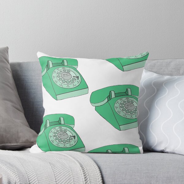 Item preview, Green Retro Rotary Phone designed and sold by CreepingWillow.