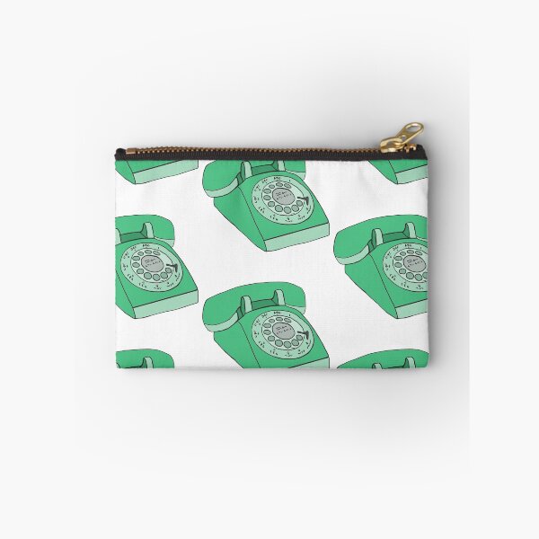 Item preview, Green Retro Rotary Phone designed and sold by CreepingWillow.