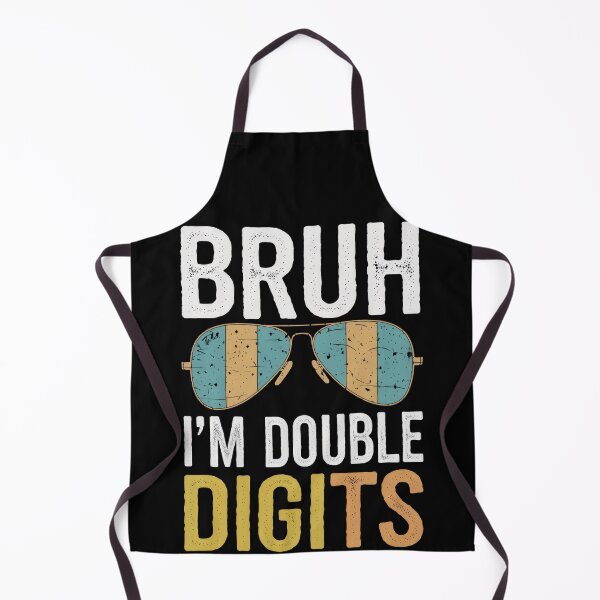 Item preview, Bruh I'm Double Digits 10th Birthday Retro for Preteen Kids designed and sold by Hananiah Merch.