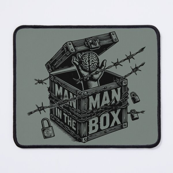 Item preview, Man in the Box designed and sold by grandmarock.