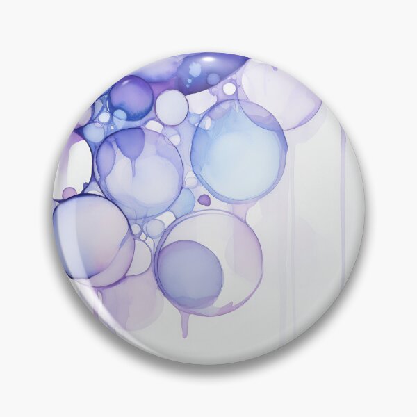 Item preview, Lavender Bubble Drizzle Watercolor Texture designed and sold by anytka.
