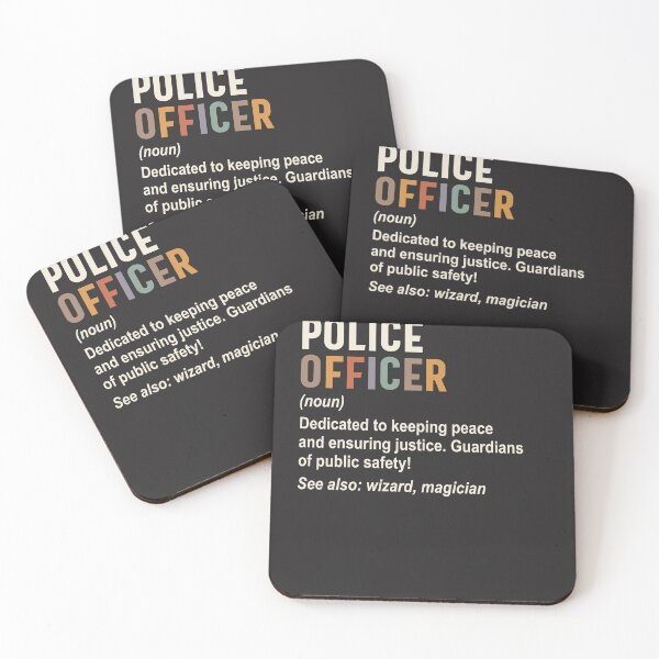 Item preview, Police Officer - Guardians of Peace and Justice designed and sold by cidolopez.