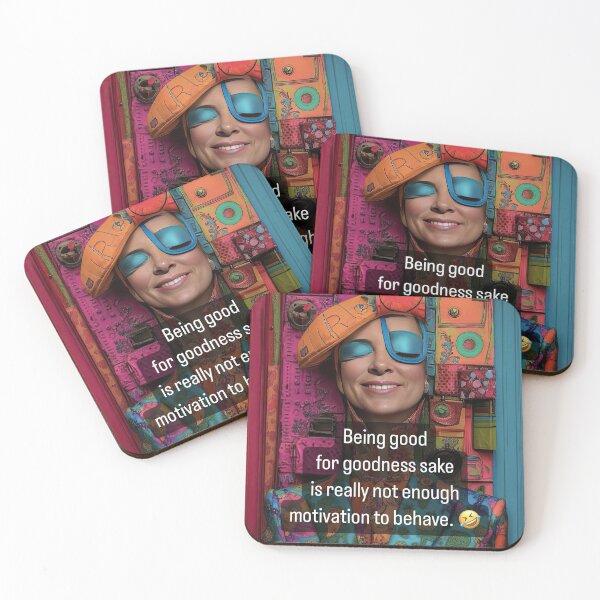Item preview, Goodness and Mischief - Vibrant Pop Art Portrait designed and sold by BeautyPulse.