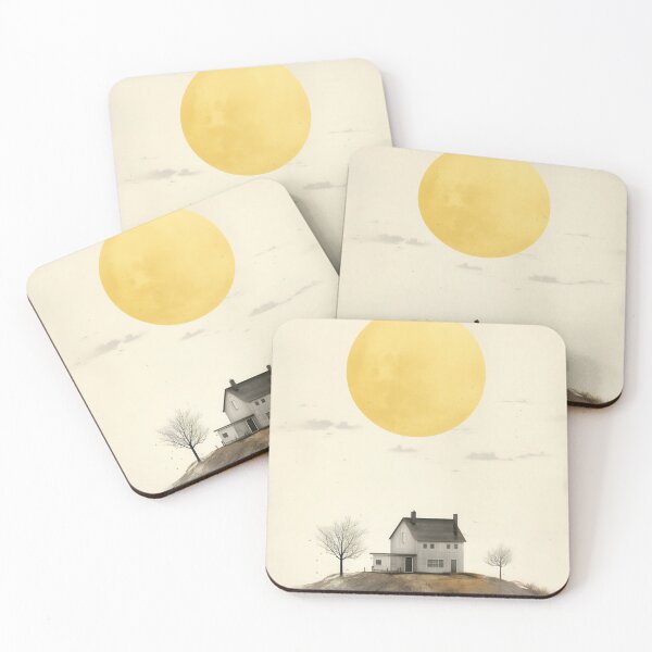 Item preview, Golden Dawn Over Solitary Homestead designed and sold by anytka.