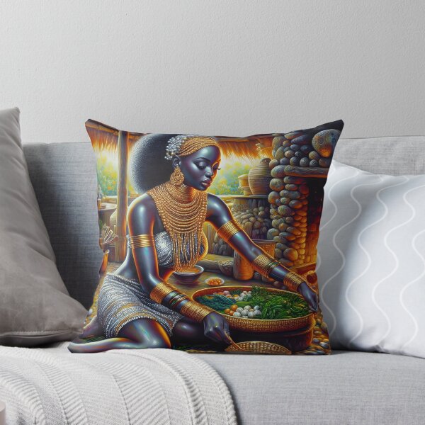 Item preview, An princess in an African kitchen  designed and sold by Mchimeziri.