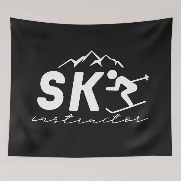 Item preview, Ski Instructor Ski Coach Ski Trainer designed and sold by Anniko Art Studio.