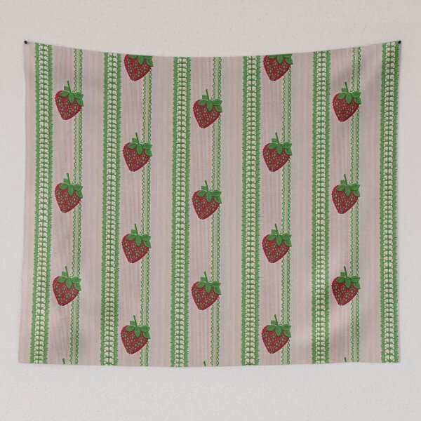 Item preview, Strawberry Sweater, Lace and Embroidery designed and sold by Ciervo Primavera.
