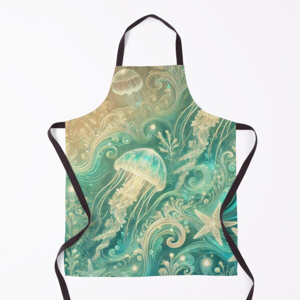 Item preview, Enchanted Jellyfish and Starfish: A Celestial Ocean Dance designed and sold by TeslaSt0re.