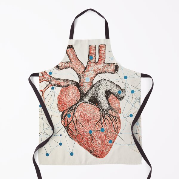 Item preview, Detailed human heart diagram designed and sold by anytka.