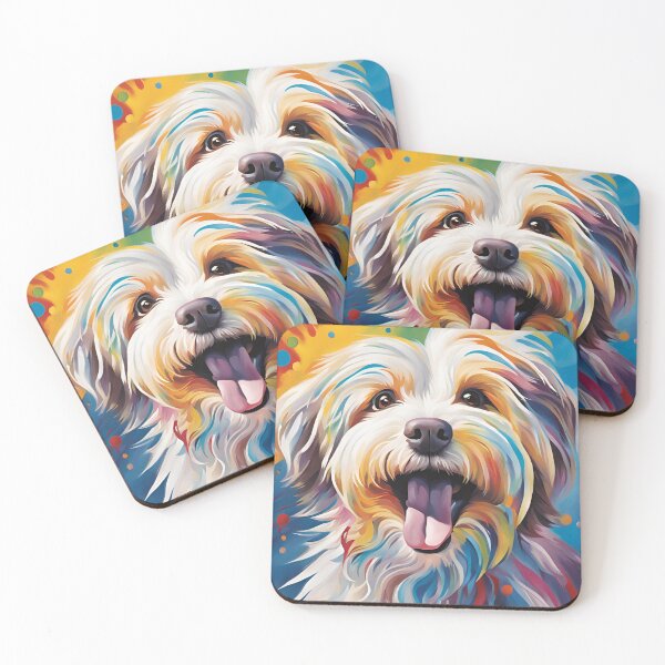 Item preview, cheerful Havanese designed and sold by Godiseins.