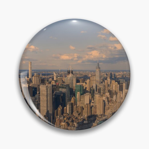 Item preview, New York City from Edge at Sunset 1 designed and sold by jrtwynam.