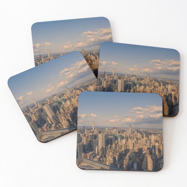 Item preview, New York City from Edge at Sunset 1 designed and sold by jrtwynam.