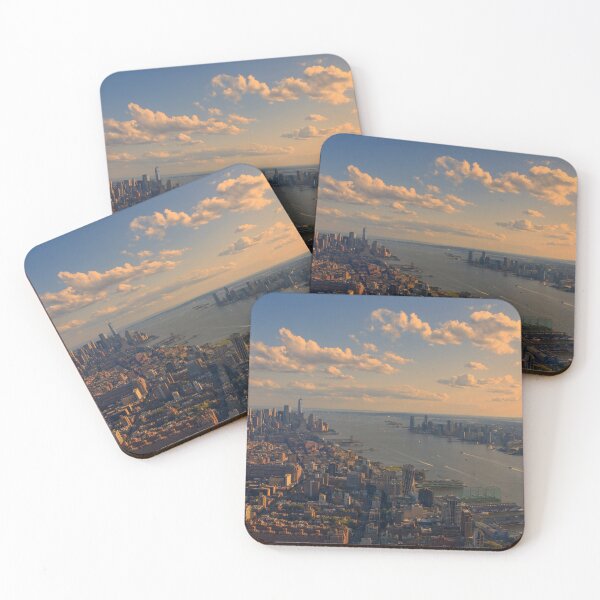 Item preview, New York City from Edge at Sunset 2 designed and sold by jrtwynam.