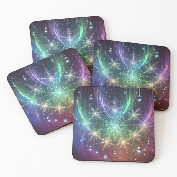 Item preview, Celestial Dewdrops and Radiant Light: A Cosmic Symphony of Elegance designed and sold by TeslaSt0re.