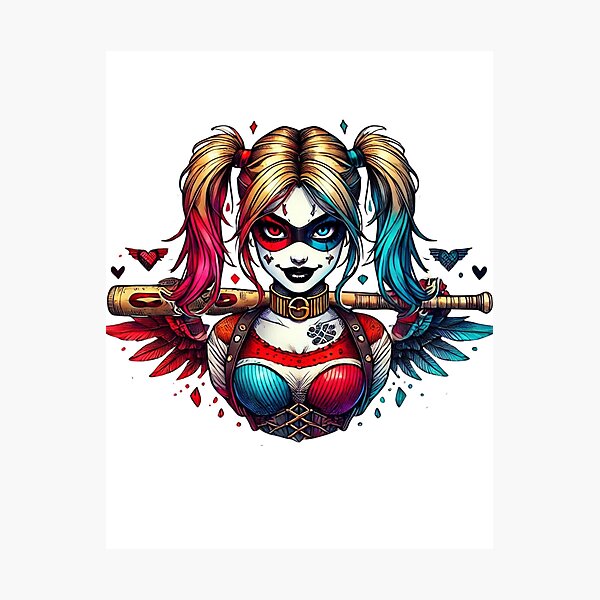 Aperçu de l'œuvre Harley Quinn créée et vendue par DesingworldTR.