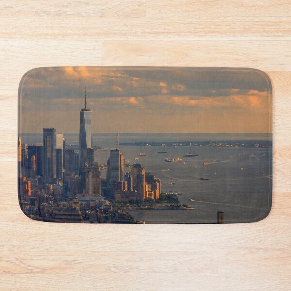 Item preview, New York City from Edge at Sunset 3 designed and sold by jrtwynam.
