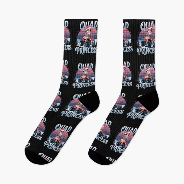 Item preview, Christmas Quad Princess - The perfect gift for adventurous women who love quads and off-road thrills! designed and sold by ZyziowskyArt.