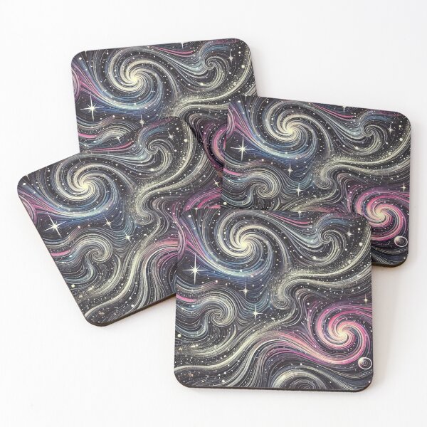 Item preview, Mesmerizing Galactic Currents: Swirling Cosmic Patterns in the Infinite Universe designed and sold by TeslaSt0re.