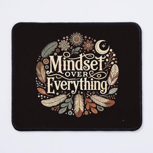 Item preview, Motivational Quote, Mindset over Everthing  designed and sold by Logiamerch.