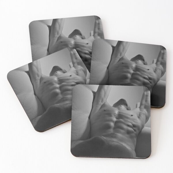 Item preview, Male Nude Stretching in Warm Glow designed and sold by mARTinCreator.