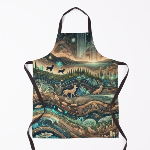 Item preview, Layered Ecosystems of Life: A Breathtaking Interplay of Nature’s Realms designed and sold by TeslaSt0re.