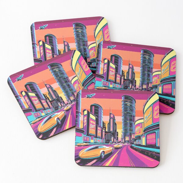Item preview, Retrowave Dreams: Neo-Tokyo Nights designed and sold by SJZDesign.