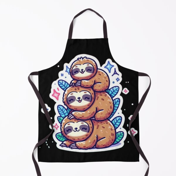 Item preview, sloth stack lazy hip designed and sold by Shubatdesigns.