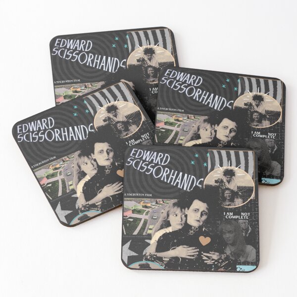 Item preview, Edward Scissorhands Tim Burton poster  designed and sold by byskyesgraphics.