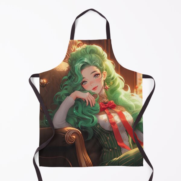 Item preview, Regal Holiday Anime Girl designed and sold by bubblegoth.