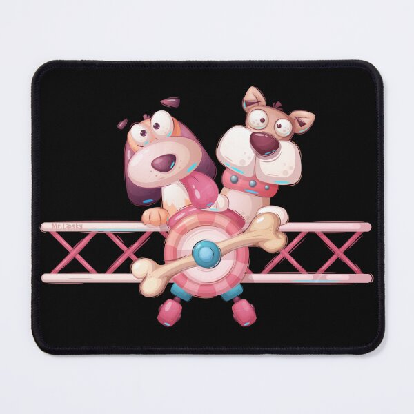 Item preview, Dog on the plane, funny gifts from Mr. Lipsky, children's collection designed and sold by Mr-Lipsky.