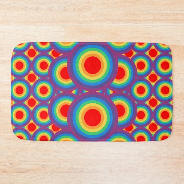 Item preview, Rainbow Spectrum Circles V1d designed and sold by RetrospectUK.