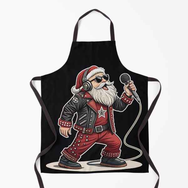 Item preview, Rock star Santa designed and sold by AhArtMe.