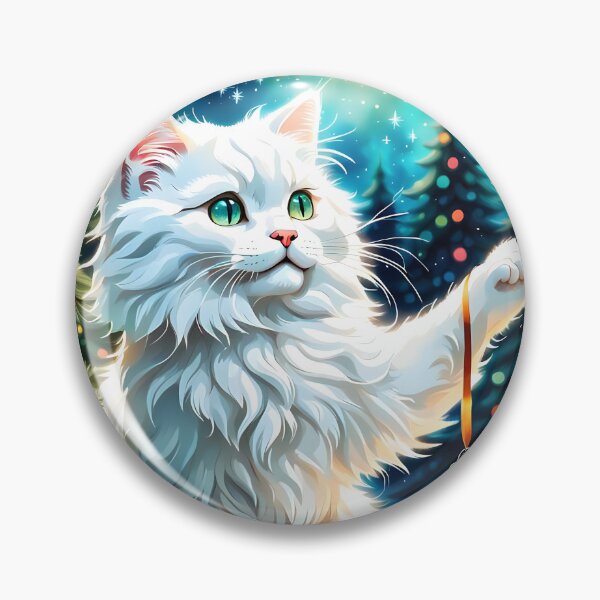 Item preview, Cozy Christmas Cat Decorating Tree designed and sold by ACuriousshoppe.
