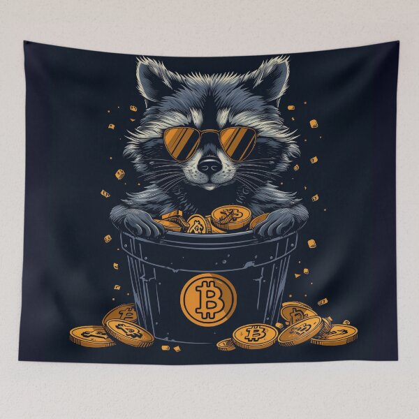 Item preview, Stock Raccoon designed and sold by patternshoprad.
