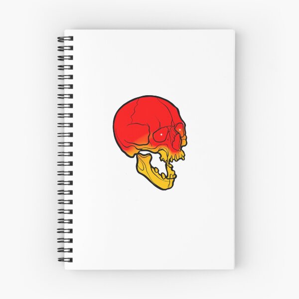 Item preview, Red skull designed and sold by JohnJudyArt.
