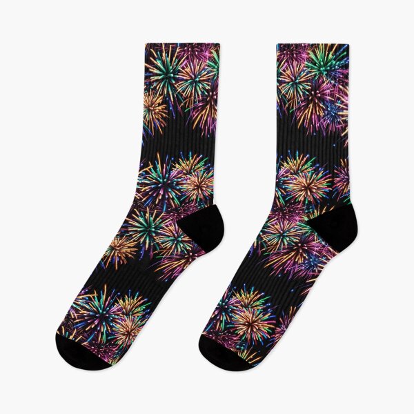 Item preview, Neon Fireworks - Multicolor Fireworks at Night designed and sold by gjsart.