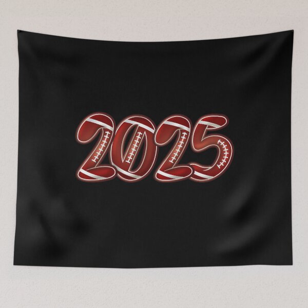 Item preview, Football  2025 New Year Happy New Year Welcome 2025 It's a 2025  designed and sold by KolorellaS.