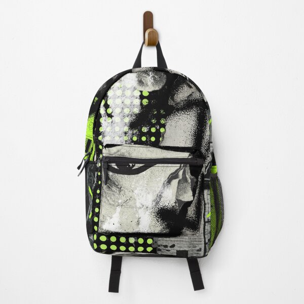 Item preview, Dark Grunge Black & Neon Green Abstract Texture Graphic Design designed and sold by ObskuraCouture.