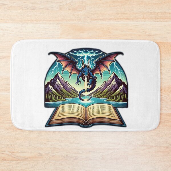 Item preview, Book Dragon designed and sold by ChippyChics.