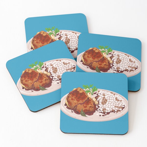 Item preview, Savory Delight - Juicy Meat with Rice designed and sold by MrGlayga.