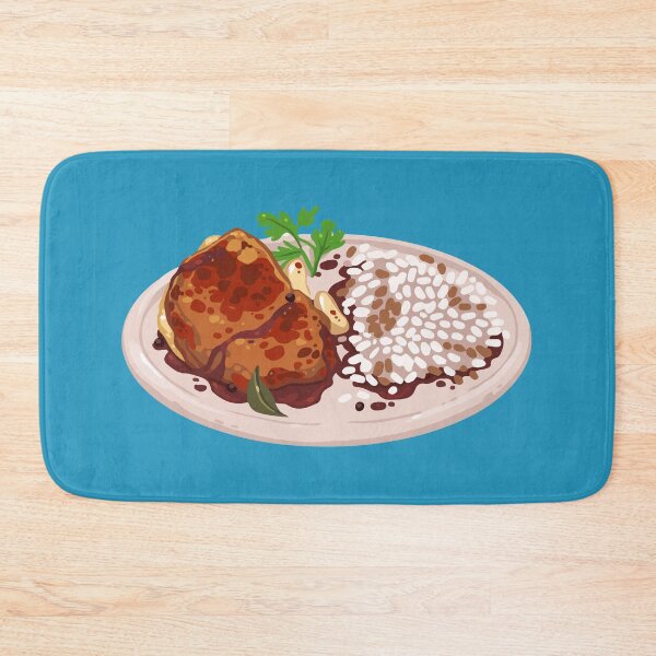 Item preview, Savory Delight - Juicy Meat with Rice designed and sold by MrGlayga.