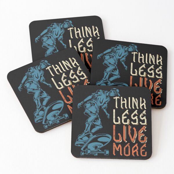 Item preview, think less live more designed and sold by leutiano.